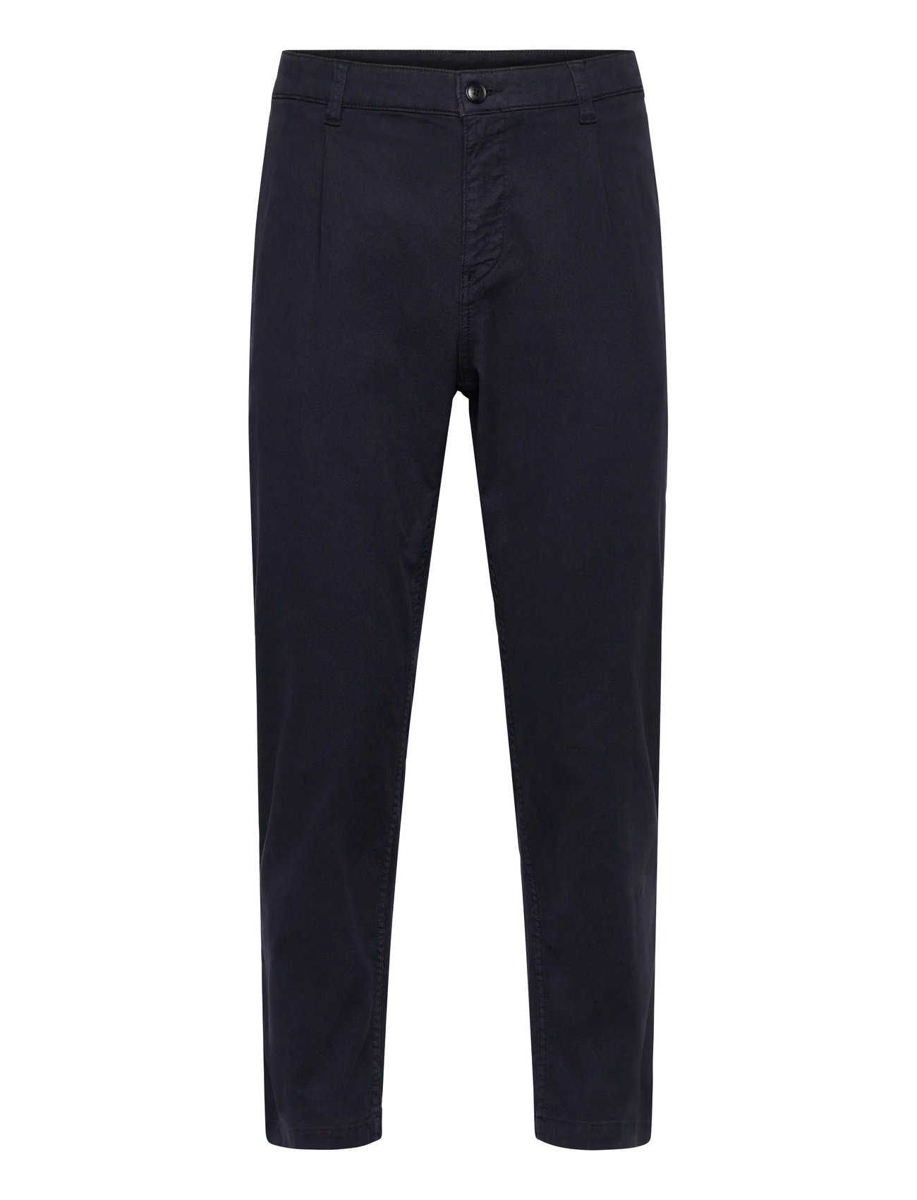 BOSS Chino-Pleated Navy - 40x34 - Herren