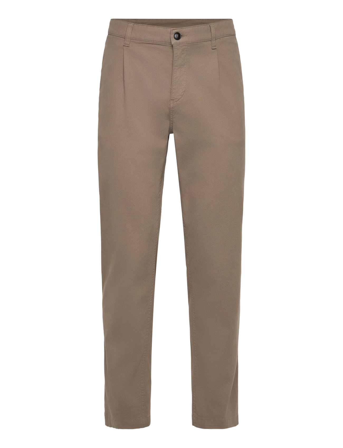 BOSS Chino-Pleated Beige - 40x34 - Herren