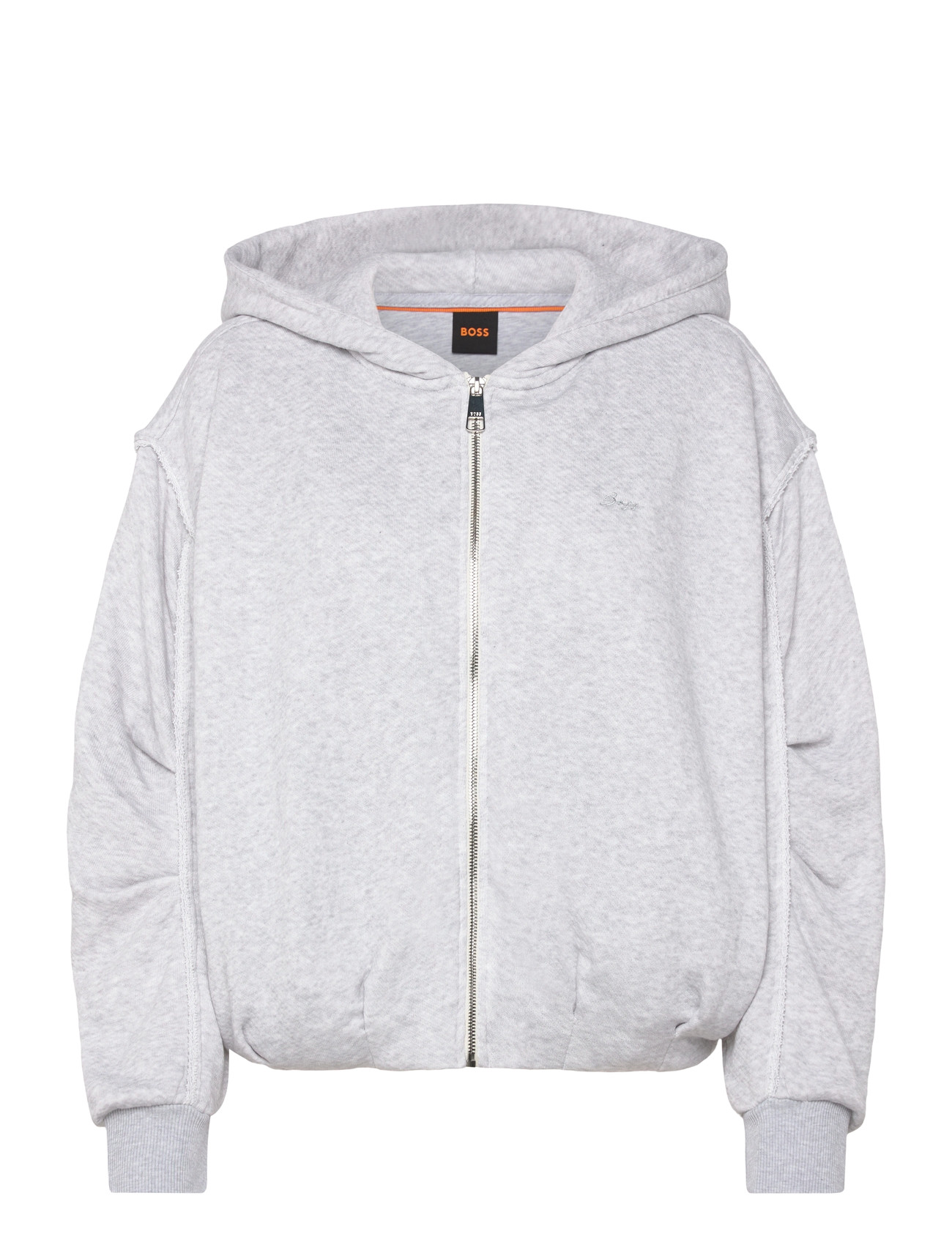 BOSS C_Elendy, L, Grey, Sweatshirts & Hættetrøjer > Hættetrøjer, Dame