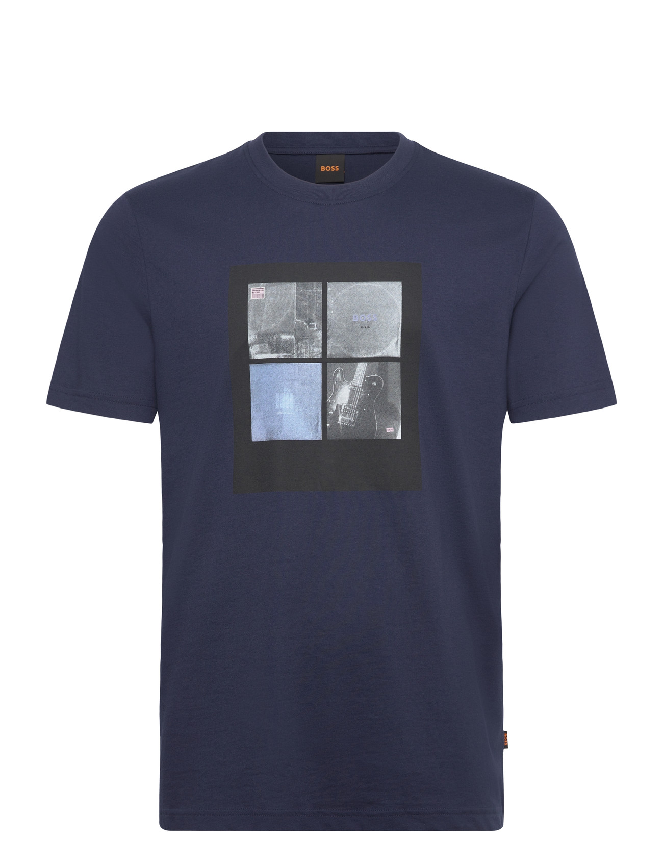 BOSS Te_Cover Navy - L - Herren