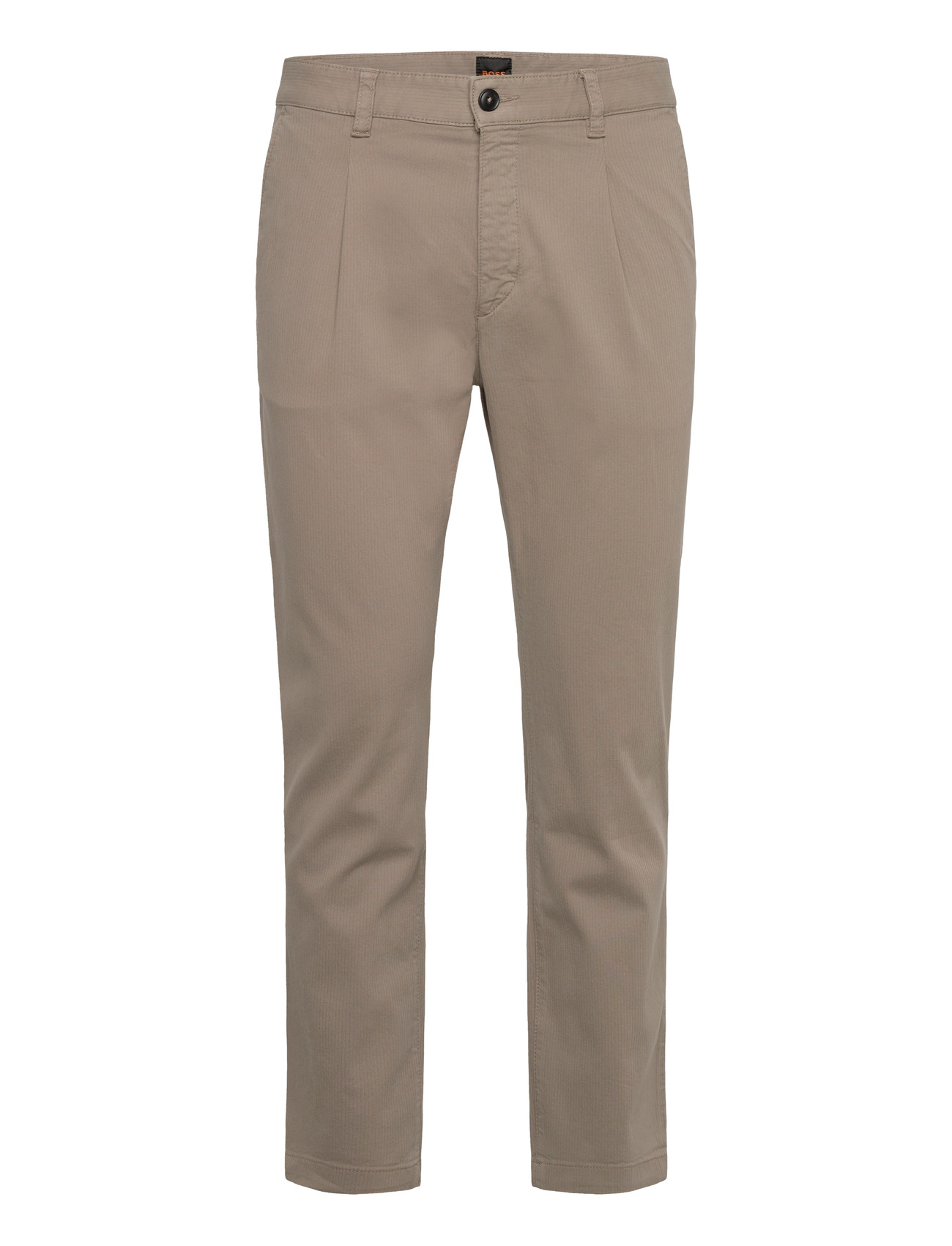 BOSS Chino-Pleated-1 Beige - 34x34 - Herren