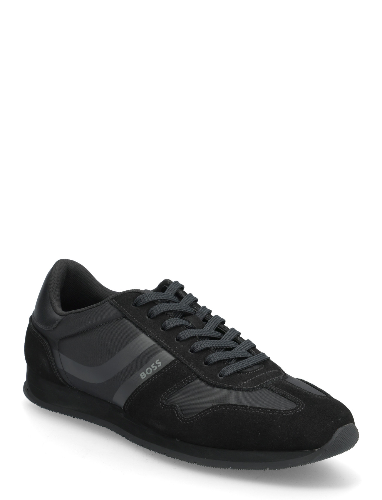BOSS Levon_Runn_Nymi, 45, Black, Sneakers > Sneakers Med Lav Top, Herre