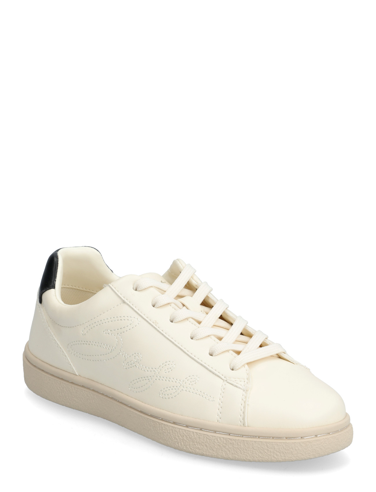 BOSS Everlynn_Tenn_Pu, 41, Cream, Sneakers > Sneakers Med Lav Top, Dame