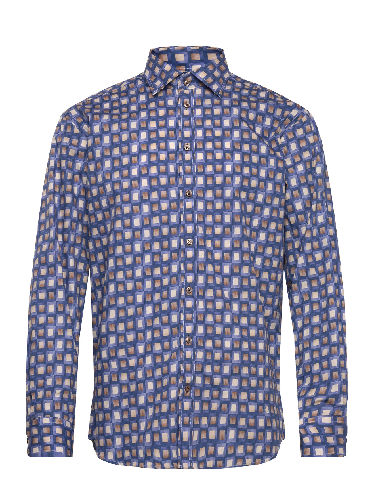 BOSWEEL Hemden EST. 1937 Regular Fit Mens Shirt Patterned - 46 - Herren