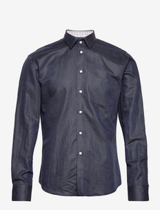 Regular fit Men shirt - basic-hemden - dark blue