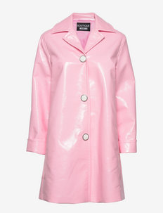 Long Jacket - leather jackets - pink