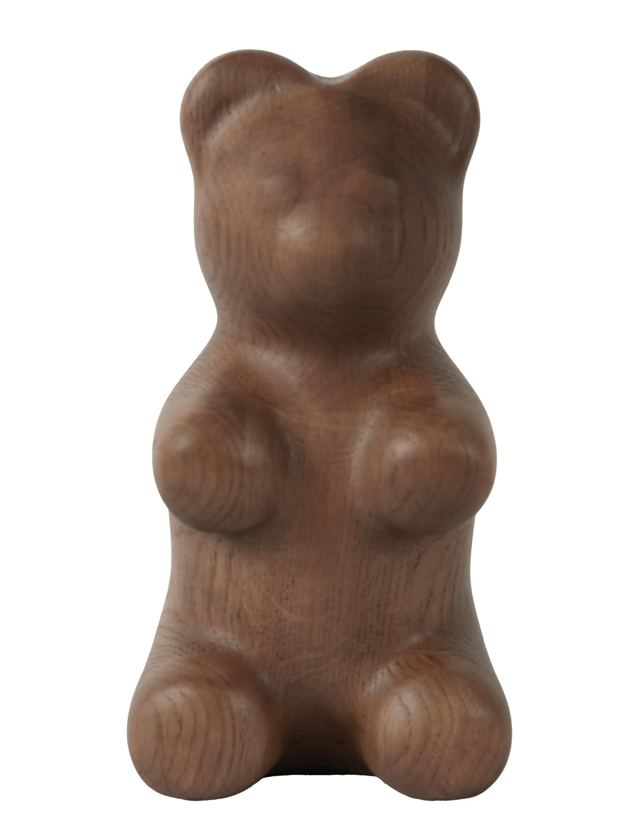 Gummy Bear Smoked Large Home Decoration Decorative Accessories-details Wooden Figures Brown Boyhood