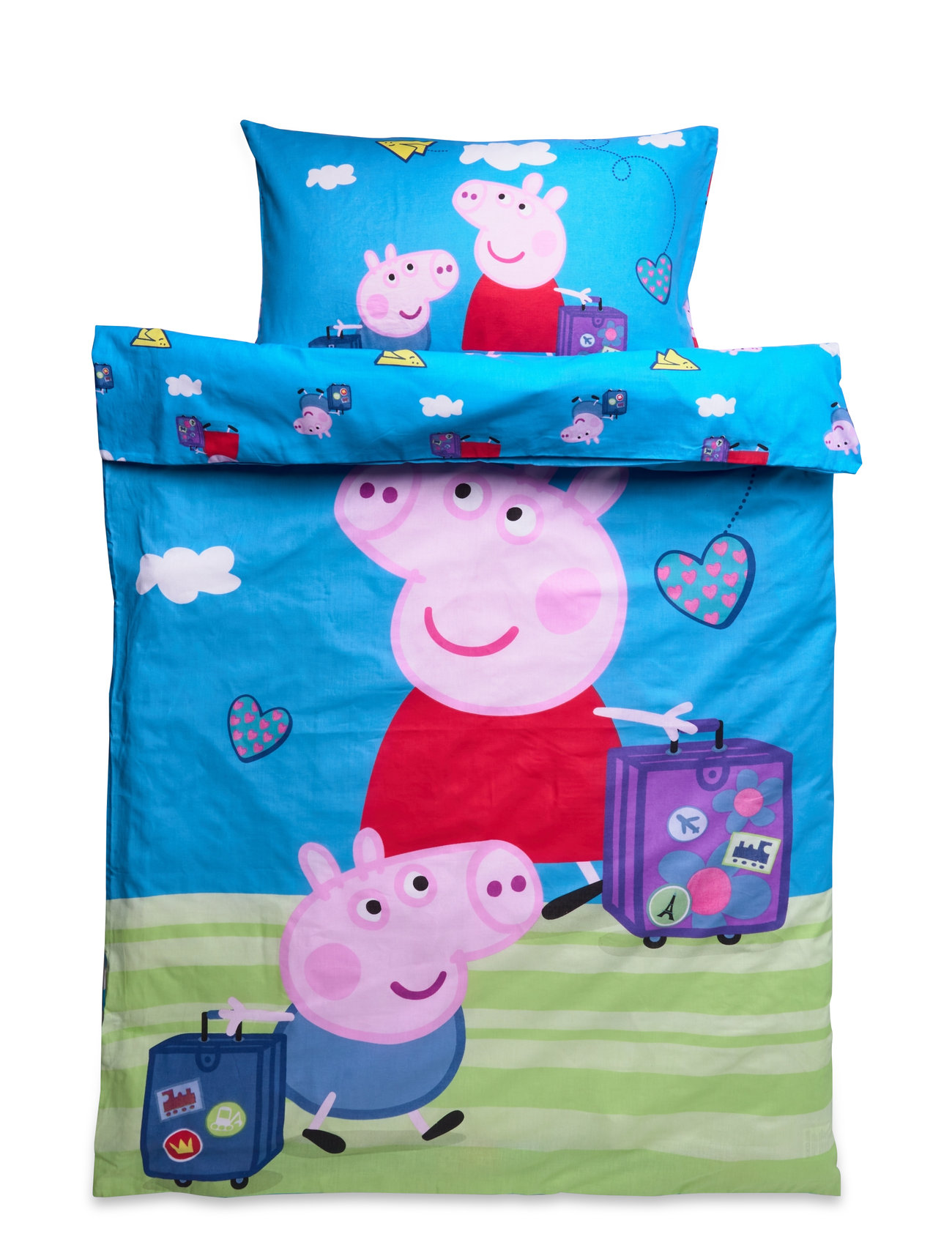 Bed Linen Junior Peppa Pig Pep 148, 100X135, 40X60 Cm Home Sleep Time Bed Sets Multi/patterned BrandMac