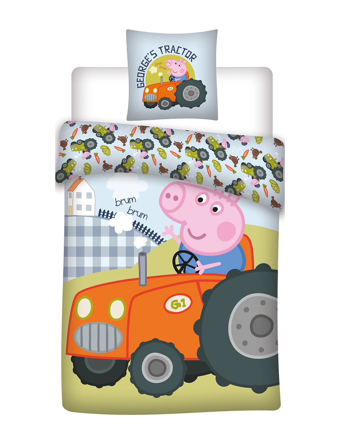 Bed Linen Junior Peppa Pig Pep 036 Home Sleep Time Bed Sets Multi/patterned BrandMac