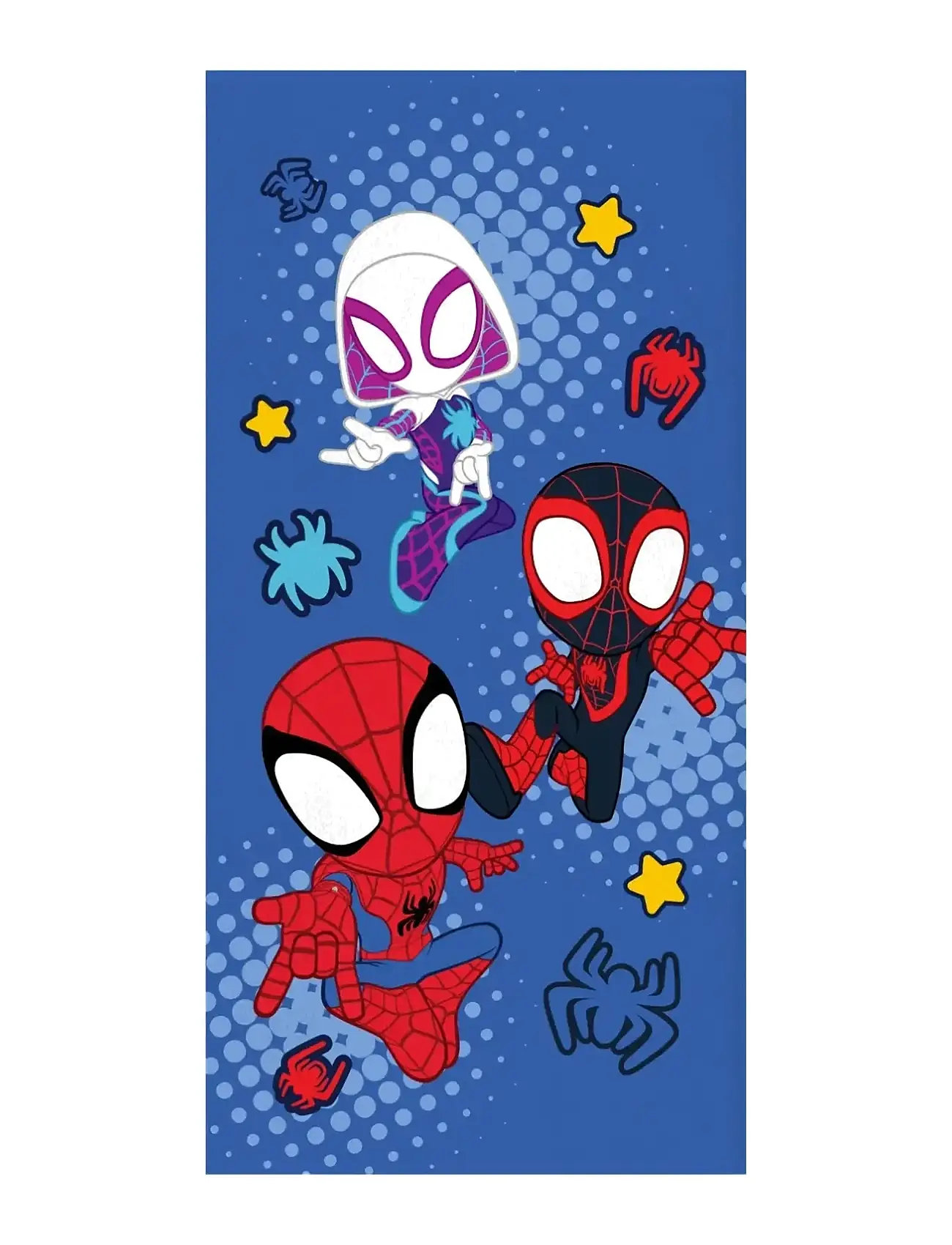 Spider-man Towel Spidey 5236 - 70X140cm, 70X140 cm, Blue, Bath Time > Towels, Børn