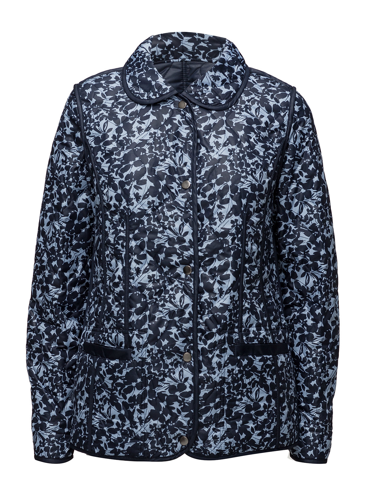 Jacket Outerwear Summer Doorgestikte Jas Blauw Brandtex brandtex kopen in de aanbieding