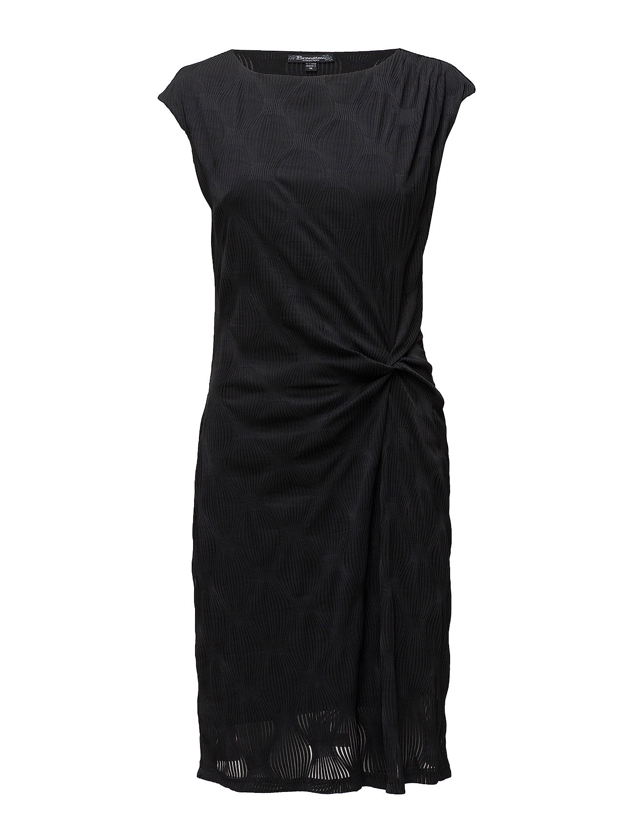 Dress Jersey Korte Jurk Zwart Brandtex brandtex kopen in de aanbieding