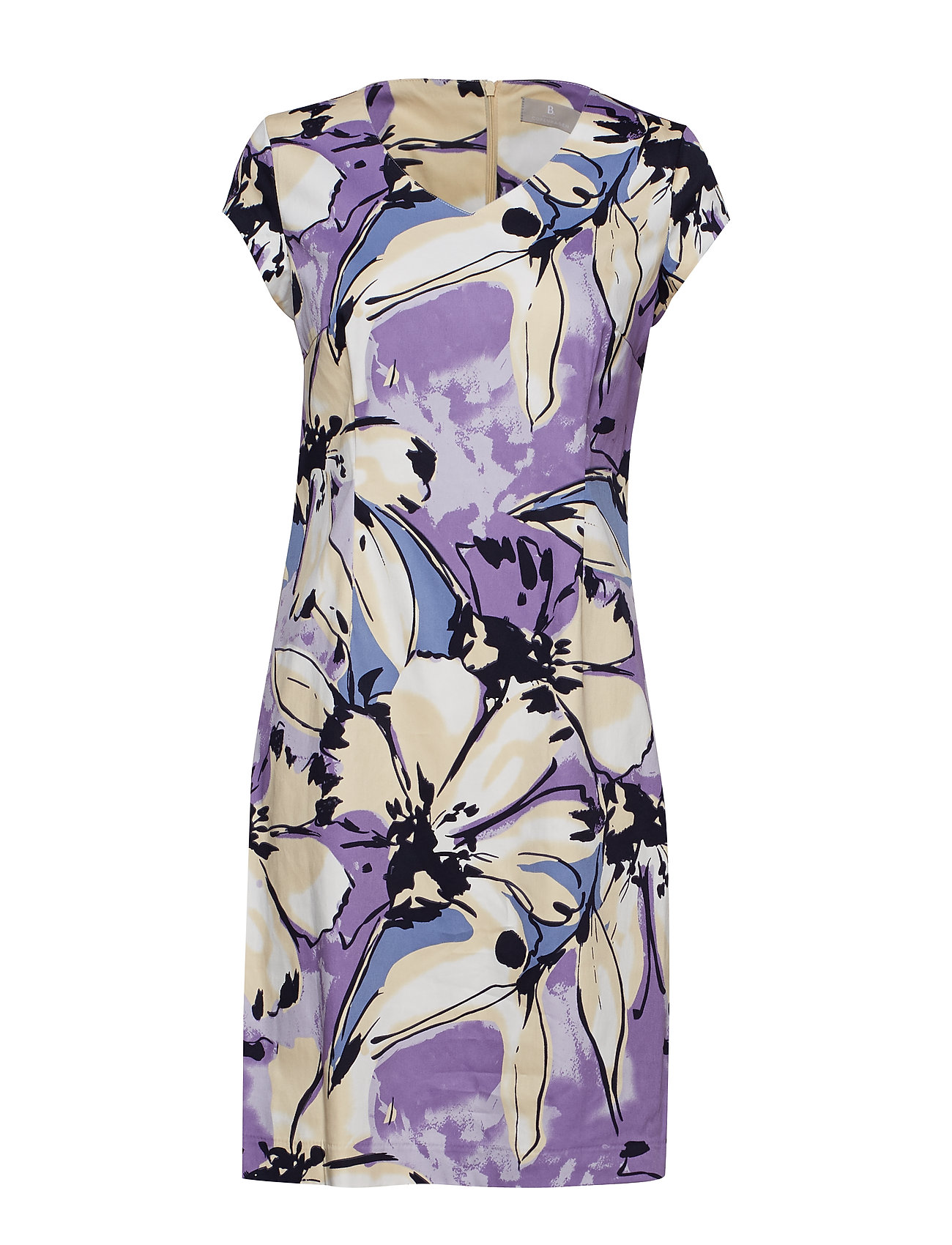 Suiting Dress Jurk Knielengte Multipatroon Brandtex brandtex kopen in de aanbieding