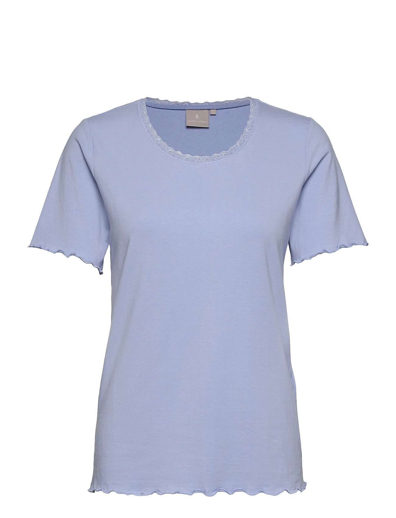 T-Shirt S/S T-shirts & Tops Short-sleeved Sininen Brandtex