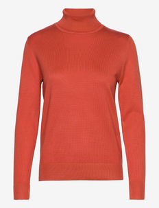 Pullover-knit Light - coltruien - orange rust