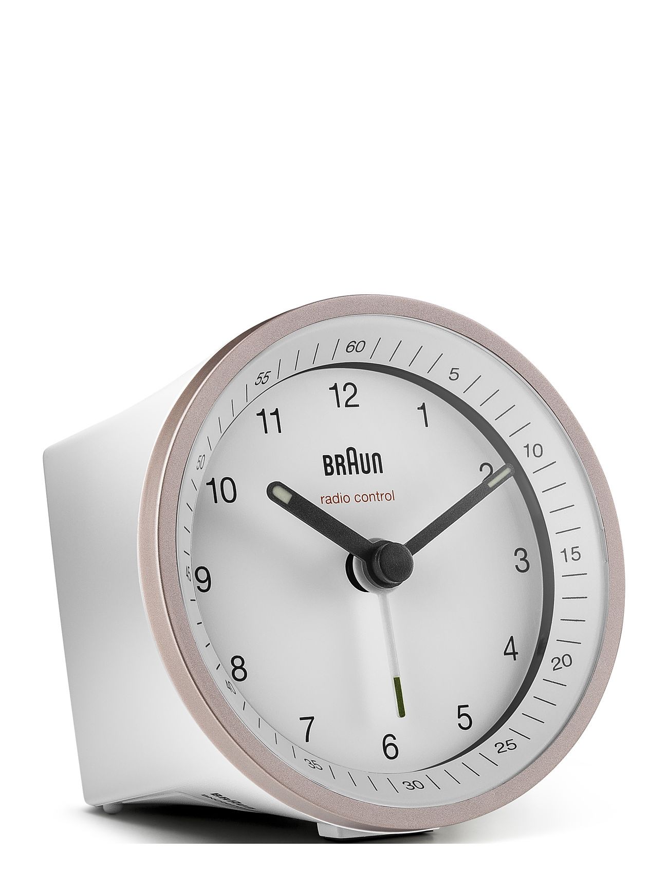 Braun "Braun Vækkeur Home Decoration Watches Alarm Clocks White Braun"