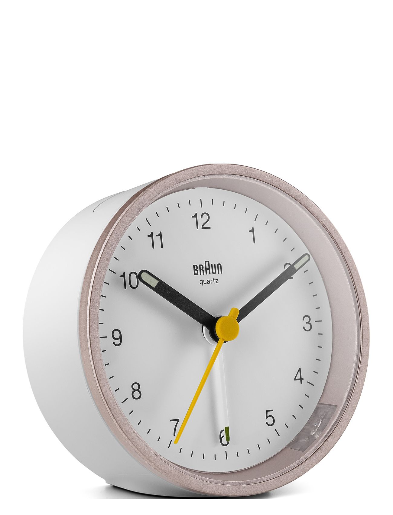 Braun Vækkeur Home Decoration Watches Alarm Clocks White Braun