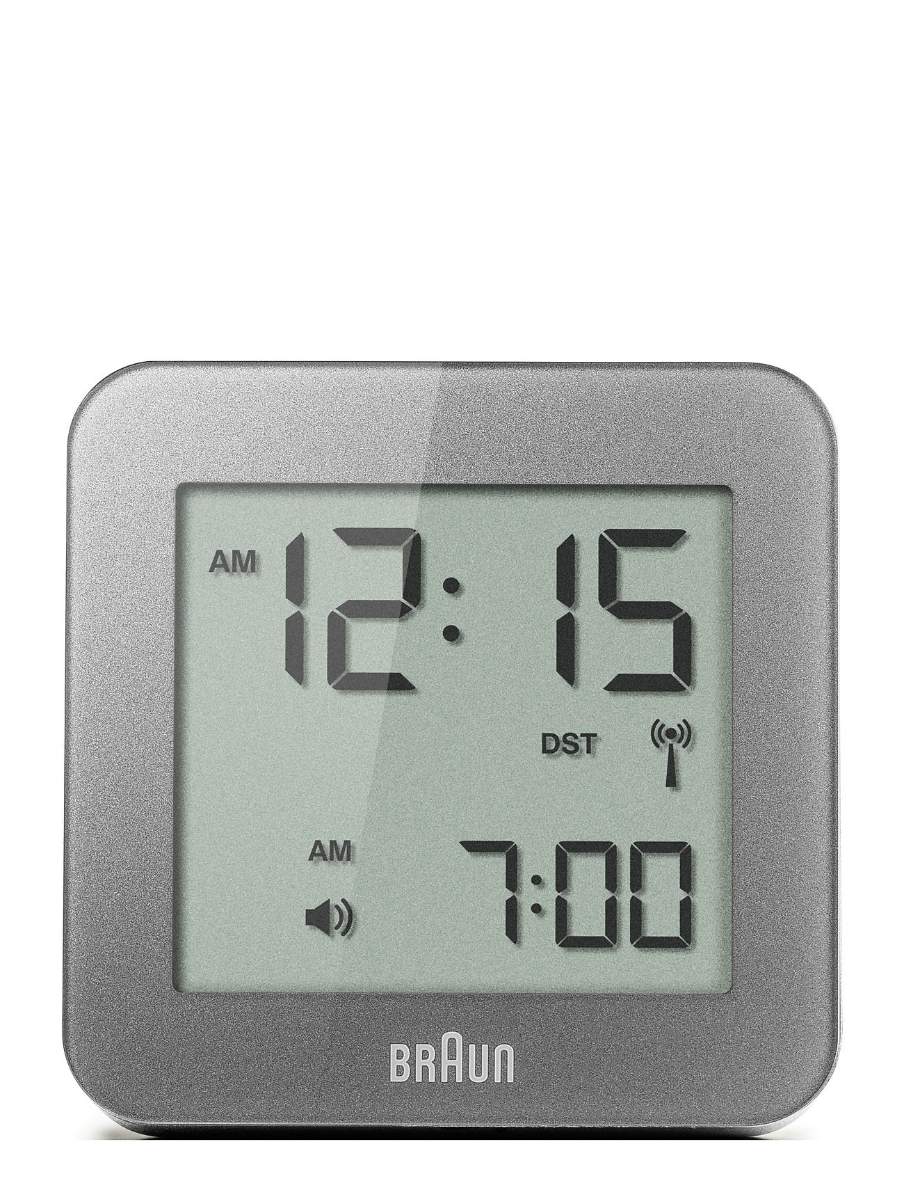 Braun Braun Vækkeur, One Size, Silver, Ure > Vækkeure, Unisex