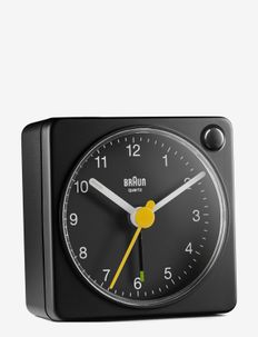 Braun Alarm Clock - modinātājpulksteņi - black