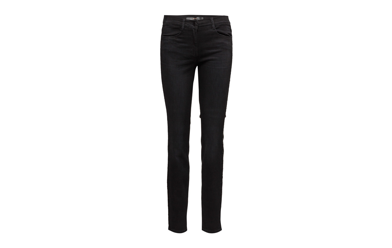 Fame Used 6 Elastane 3 Brax Shakira 16 Elastomultiester Coton Black Lyocell black 75 UqB5w4E