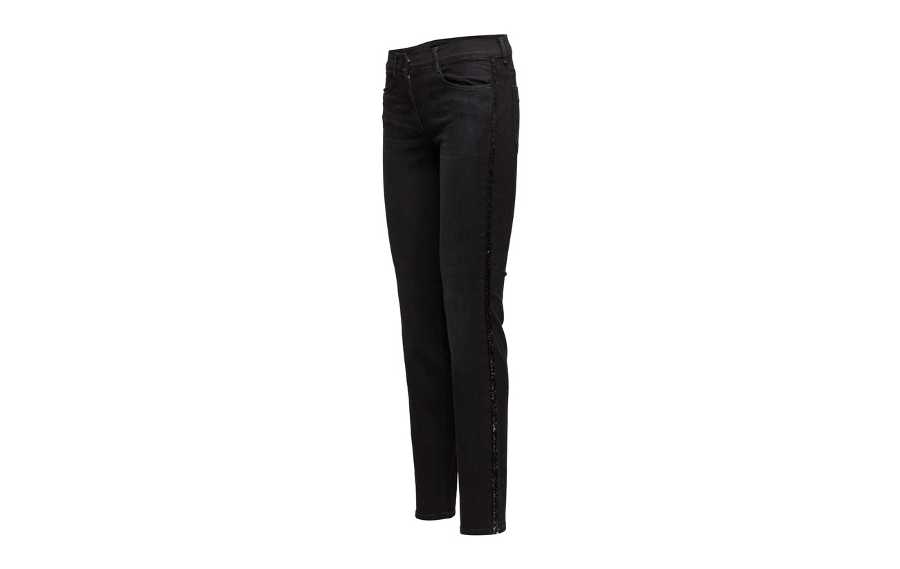 Fame Used 6 Elastane 3 Brax Shakira 16 Elastomultiester Coton Black Lyocell black 75 UqB5w4E