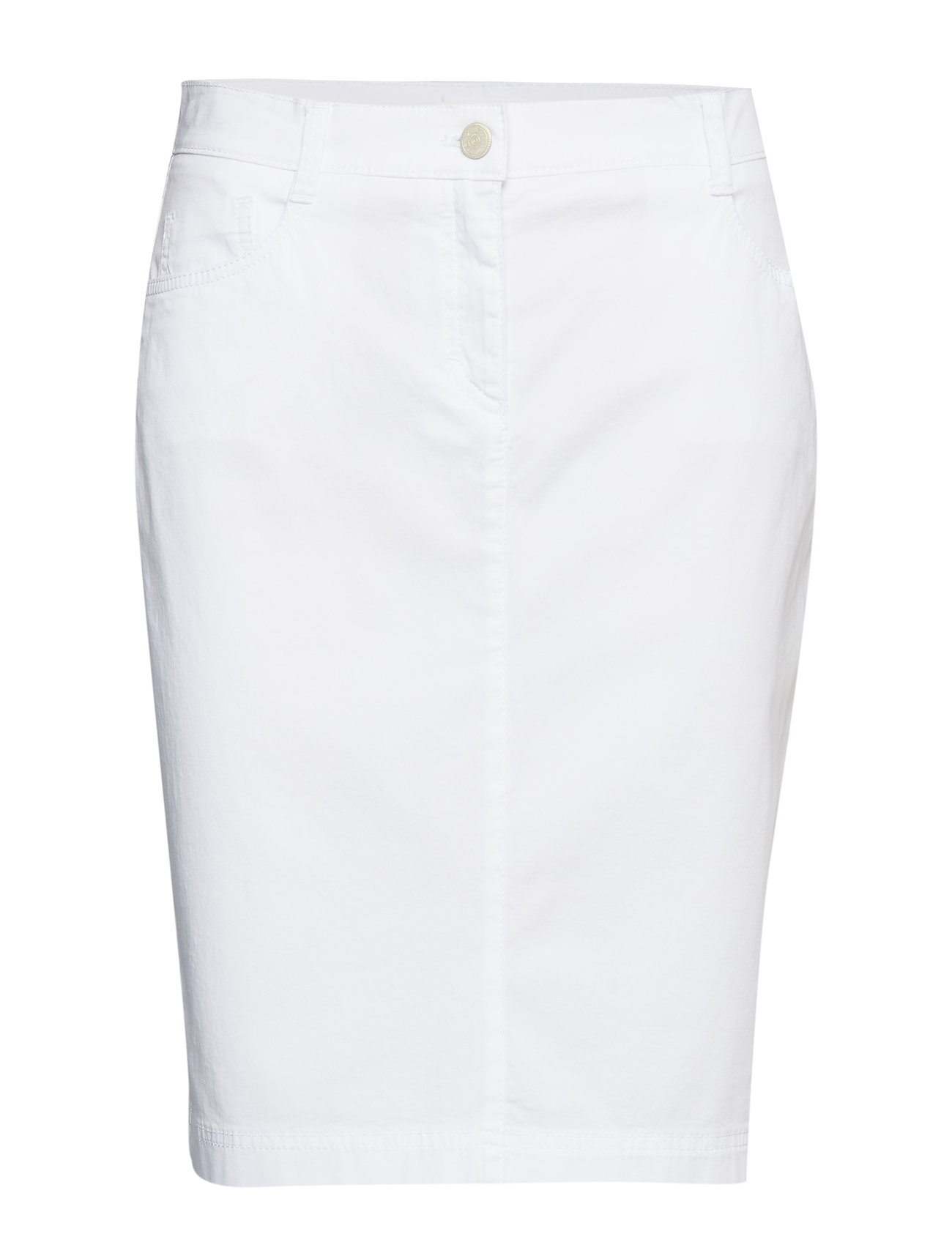 Kristy Rok Knielengte Wit Brax brax kopen in de aanbieding