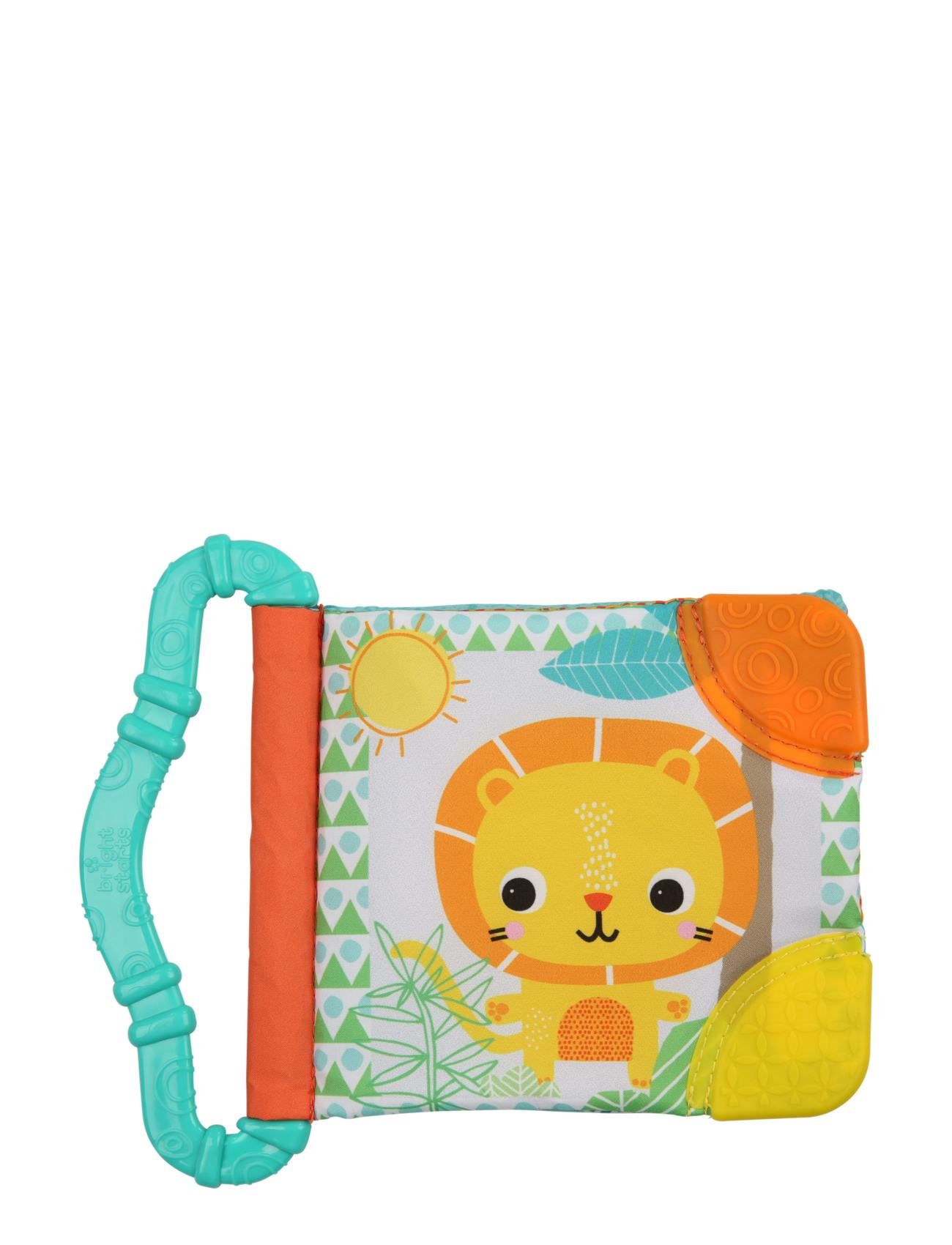 Bright Starts Bide-Legetøjs-Bog Toys Baby Toys Teething Toys Multi/patterned Bright Starts