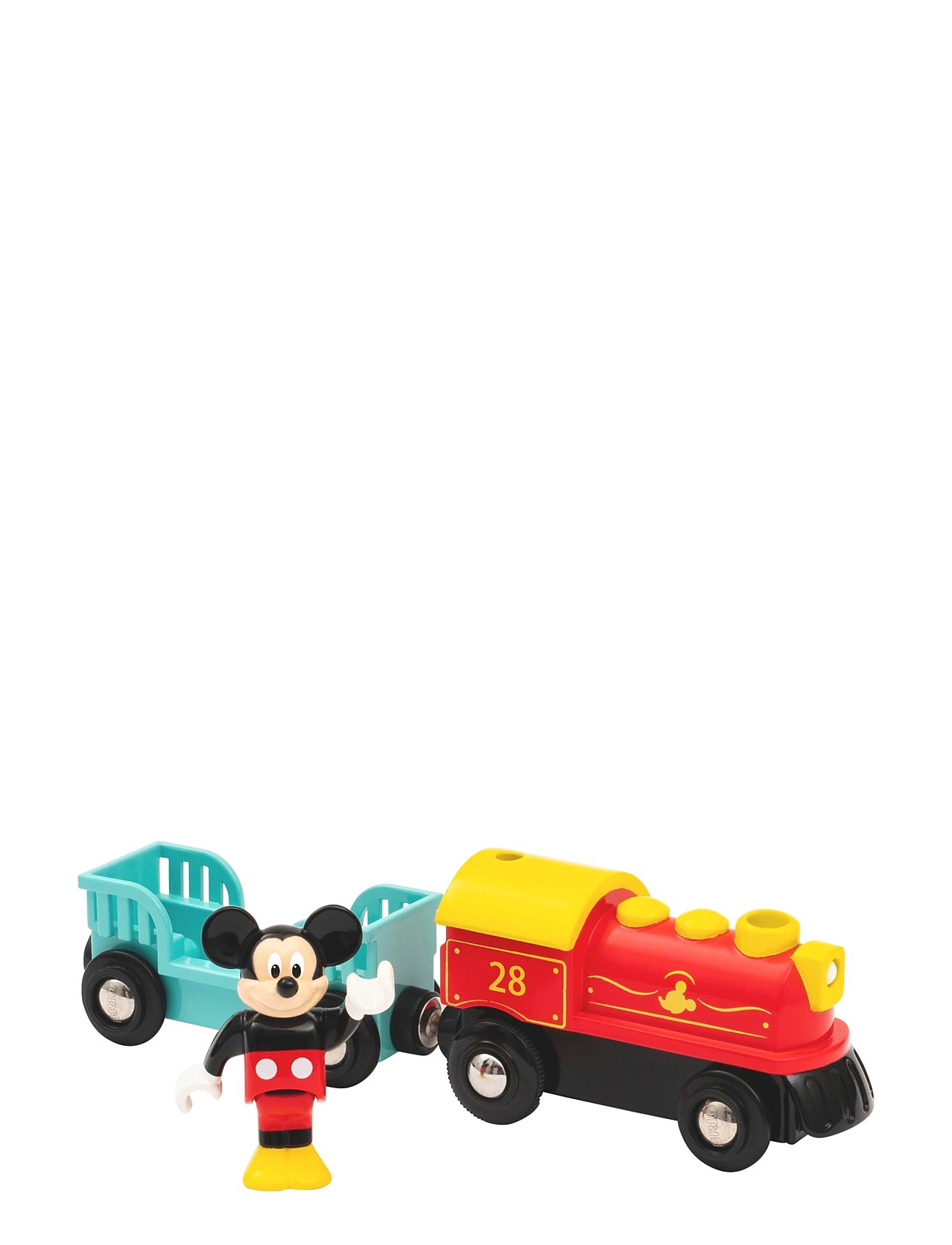 Brio 32265 Mickey Mouse Batteridrevet Tog Toys Playsets & Action Figures Movies & Fairy Tale Characters Multi/patterned BRIO
