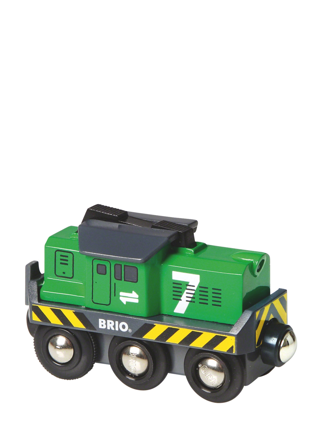 Brio 33214 Fragtlokomotiv, Batteridrevet Toys Toy Cars & Vehicles Toy Vehicles Trains Multi/patterned BRIO