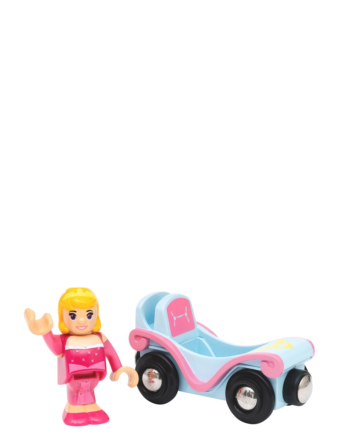 Disneyprinsessa Törnrosa Och Vagn Toys Playsets & Action Figures Movies & Fairy Tale Characters Multi/patterned BRIO