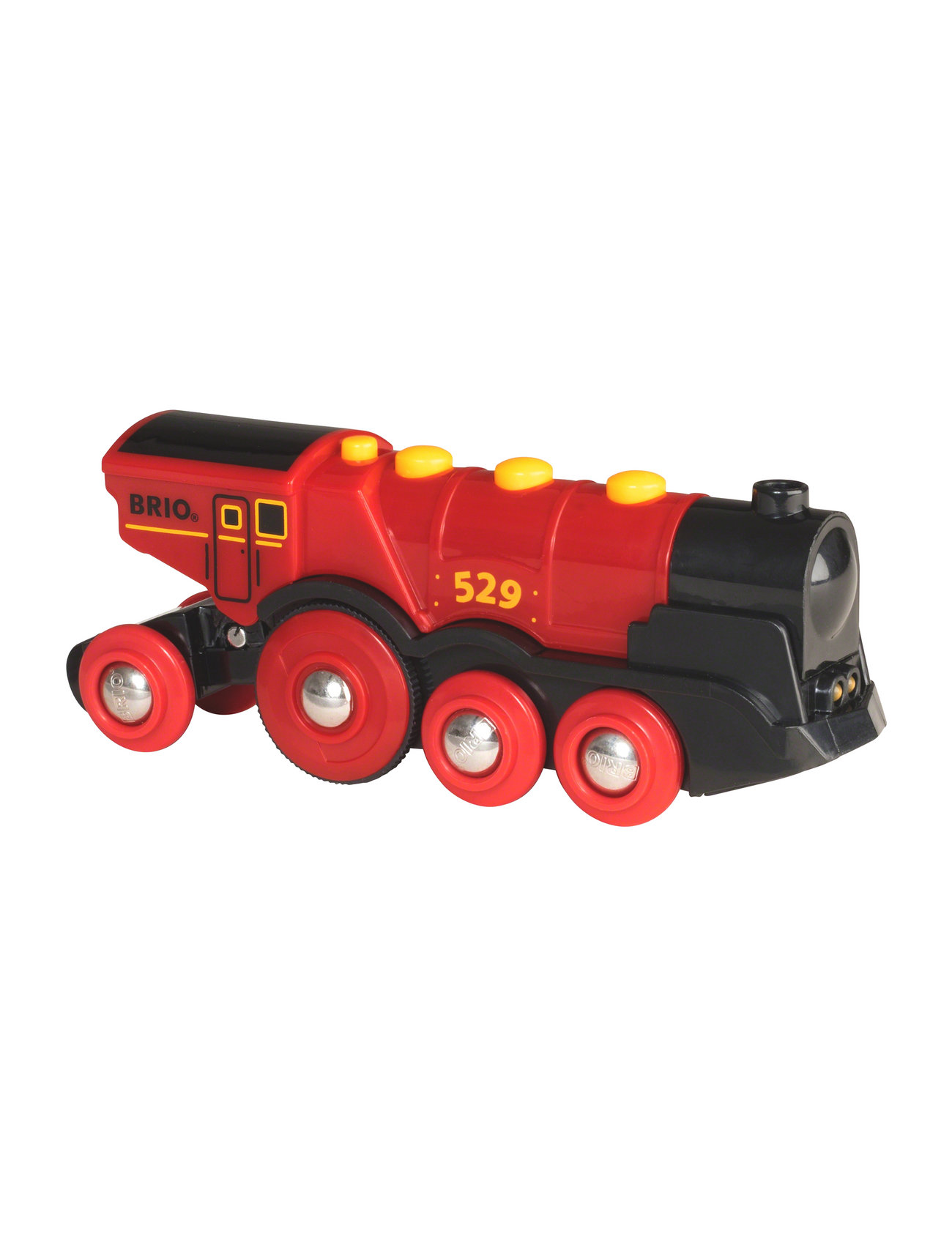 Brio 33592 Stort, Rødt Lokomotiv, B/O Toys Toy Cars & Vehicles Toy Vehicles Trains Red BRIO