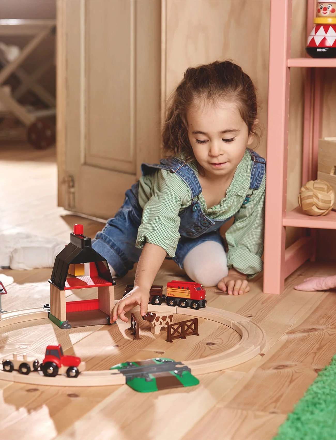 BRIO Brio 33719 Togbane, Bondegård-På-Landet, Sæt, One Size, Multi/patterned, Legetøjskøretøjer > Togtilbehør, Børn