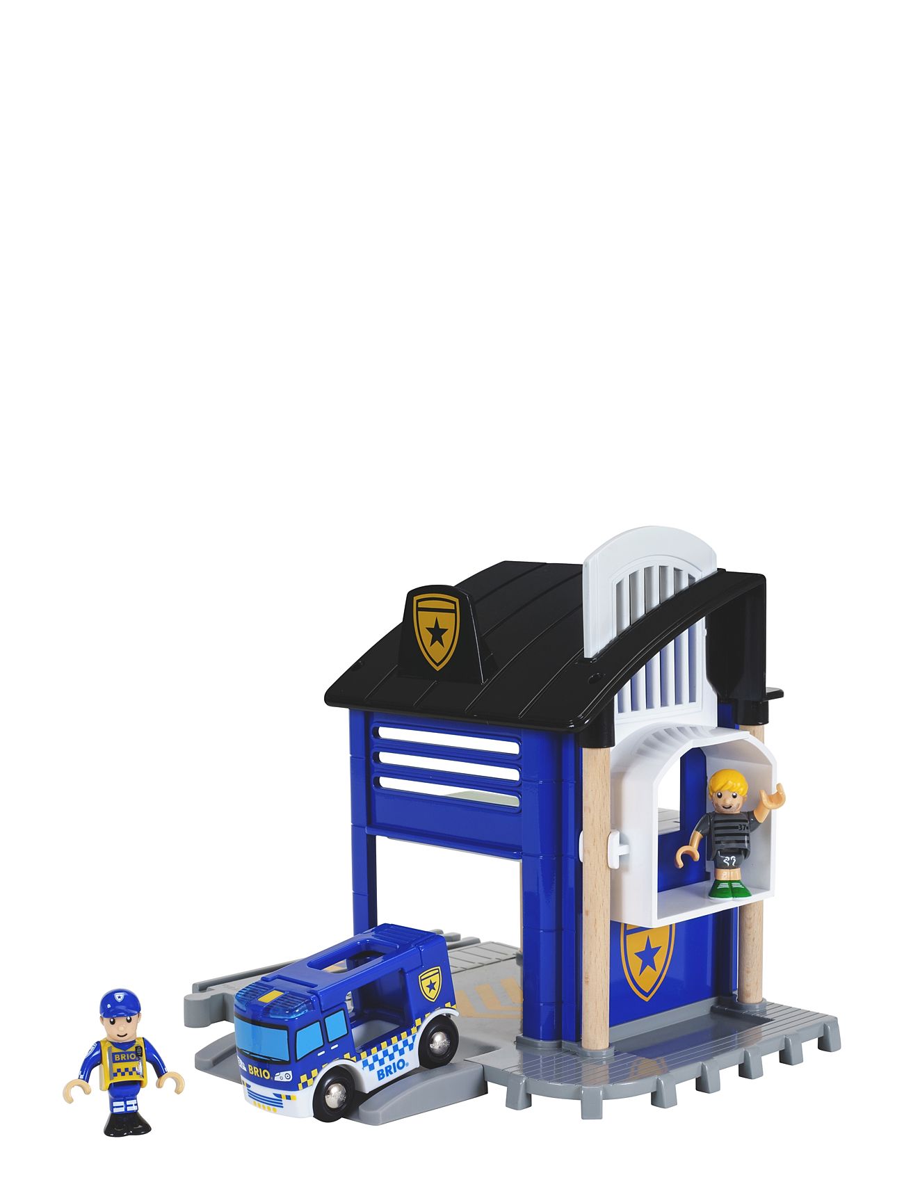 Brio 33813 Politistation Toys Toy Cars & Vehicles Toy Cars Police Cars Multi/patterned BRIO