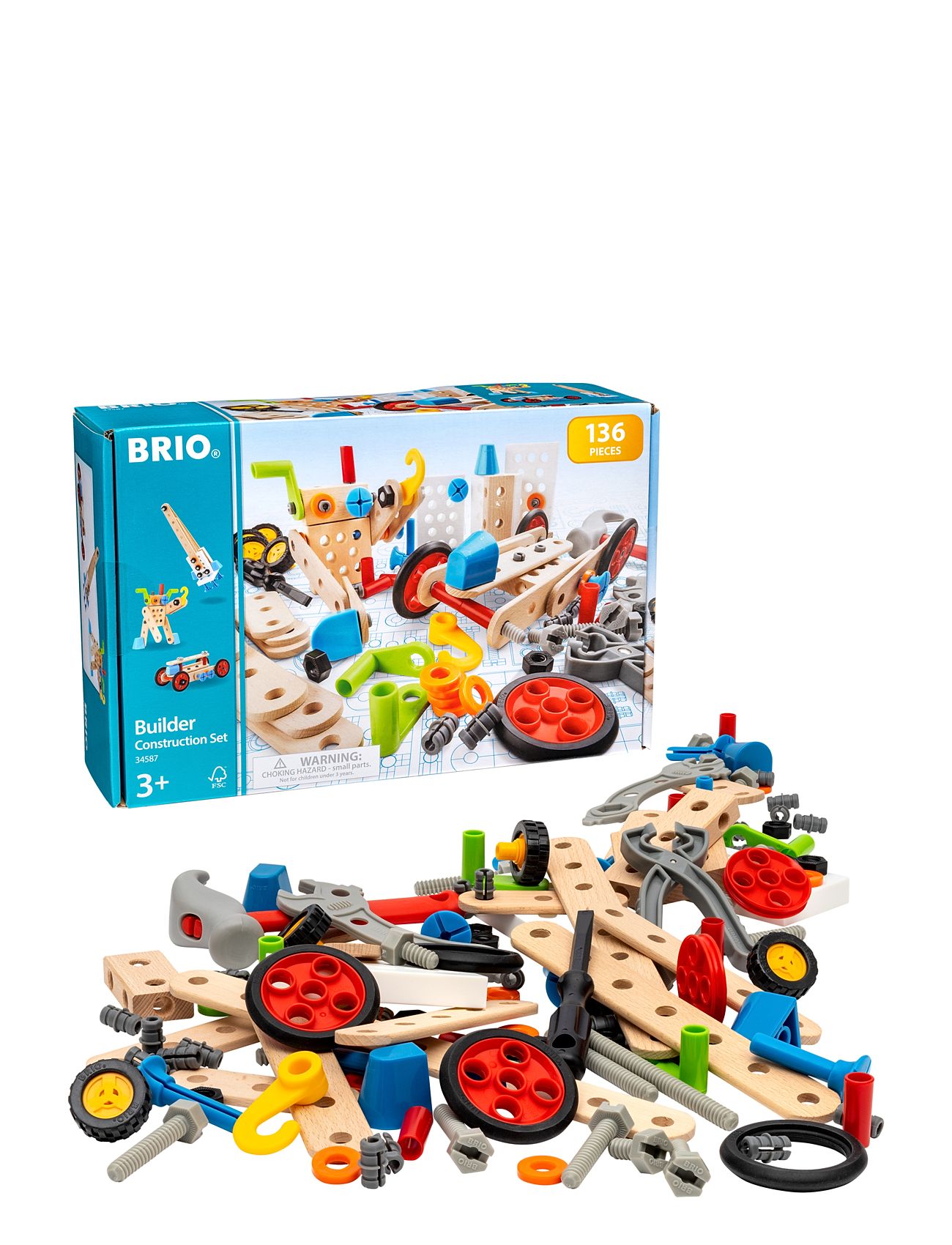 Brio 34587 Builder Byggesæt Toys Building Sets & Blocks Building Sets Multi/patterned BRIO