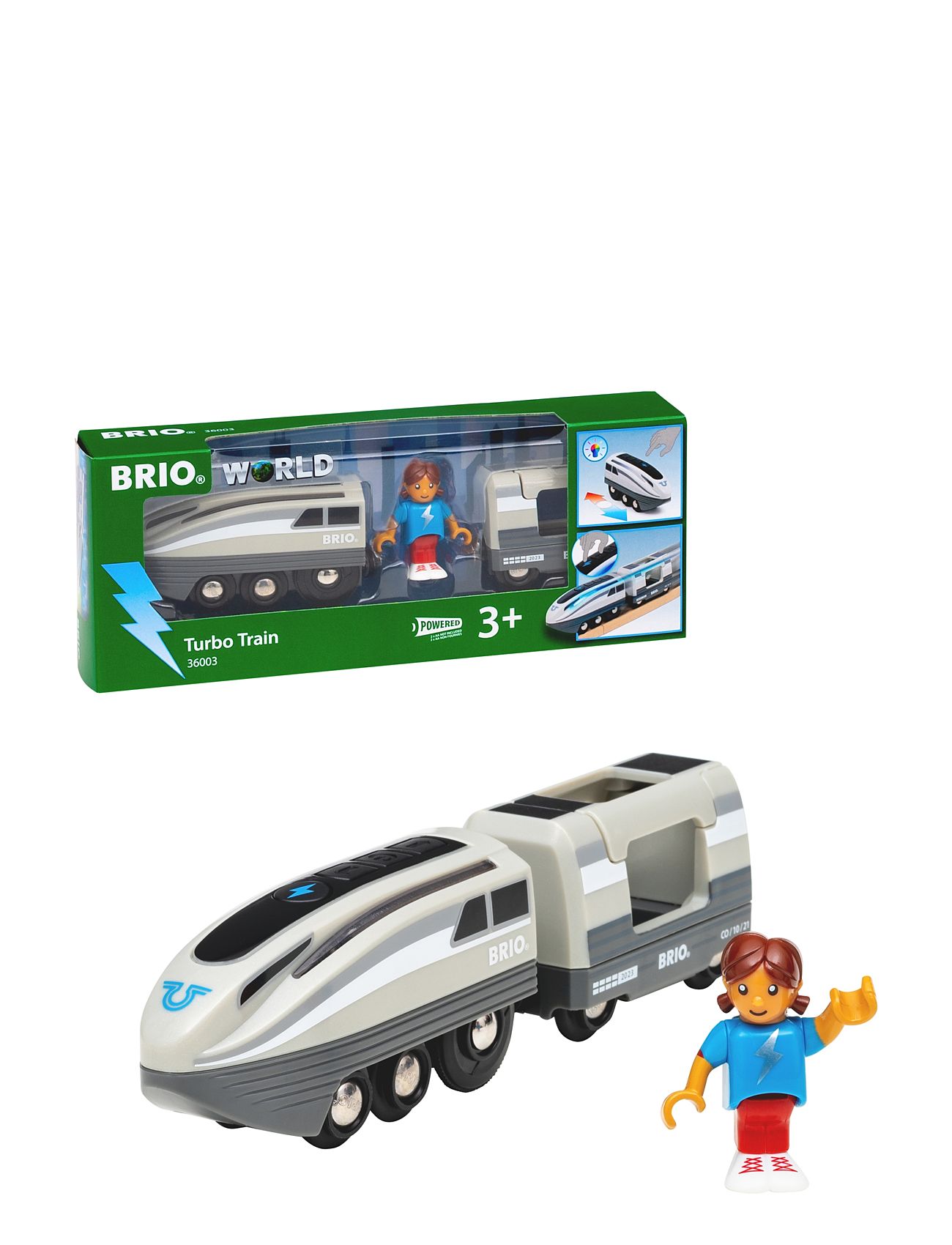 BRIO Brio 36003 Turbo Train Multi/patterned