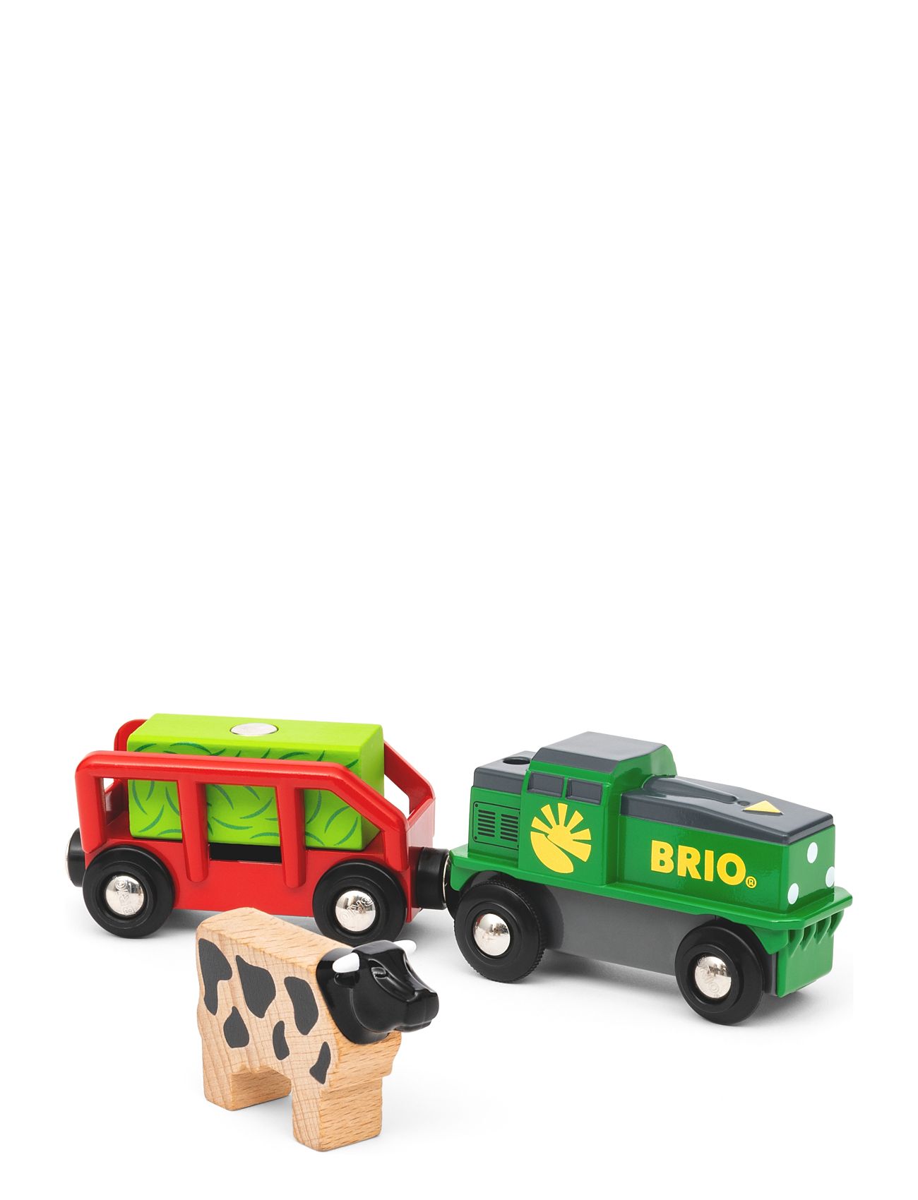 Brio 36018 Farm Battery Train Toys Toy Cars & Vehicles Toy Vehicles Trains Multi/patterned BRIO