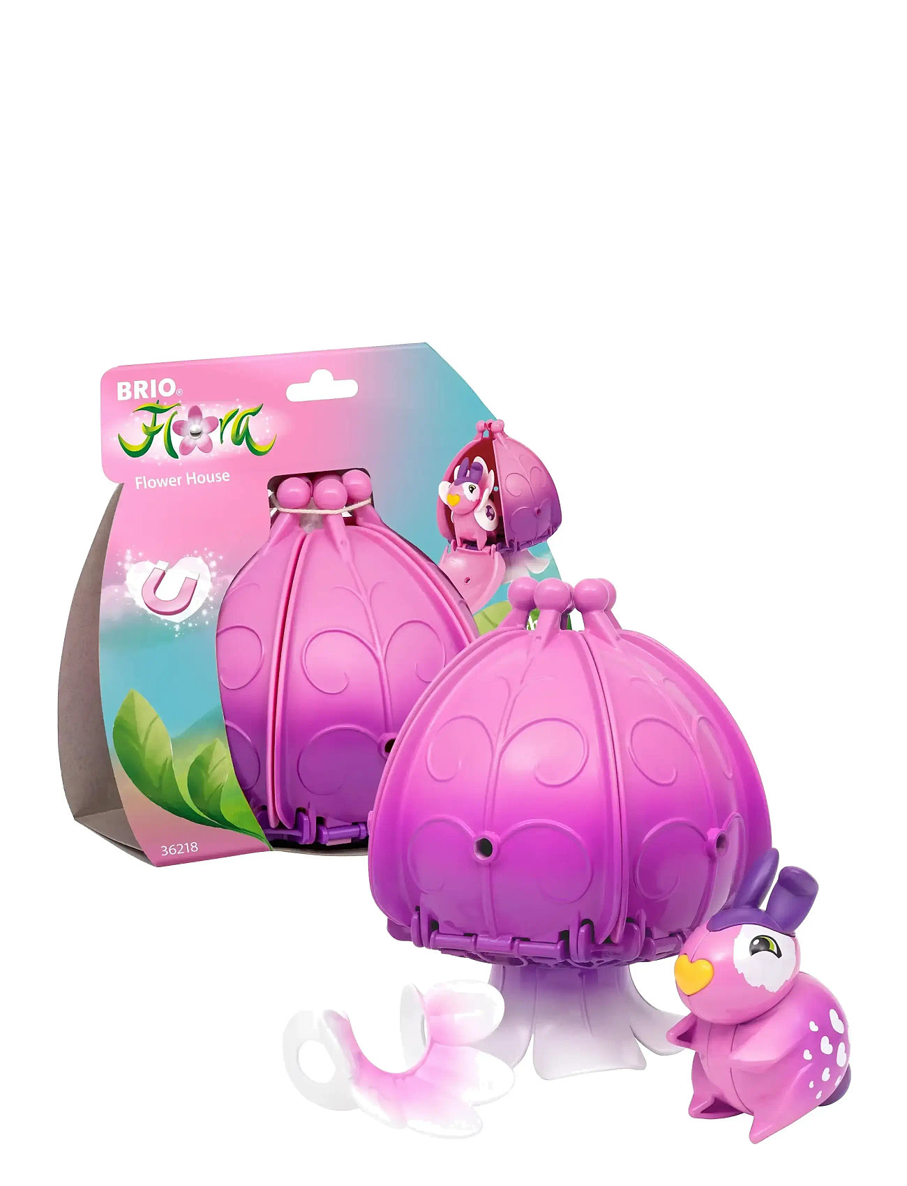 BRIO Flora Heather Flower House, One Size, Pink, Legesæt & Actionfigurer > Dyr, Børn
