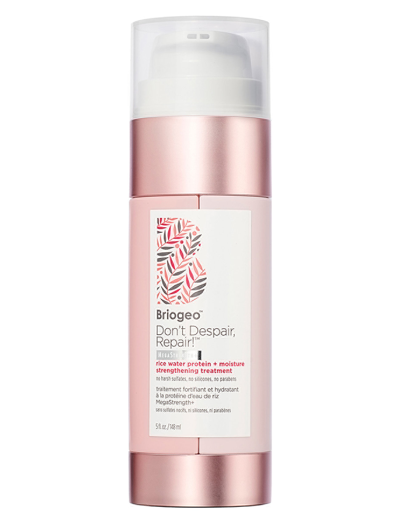 Briogeo Briogeo Don'tdespairrepair! Megastrength+Rice Water Protein+Moisture Strengthening Treatment 148Ml Nude