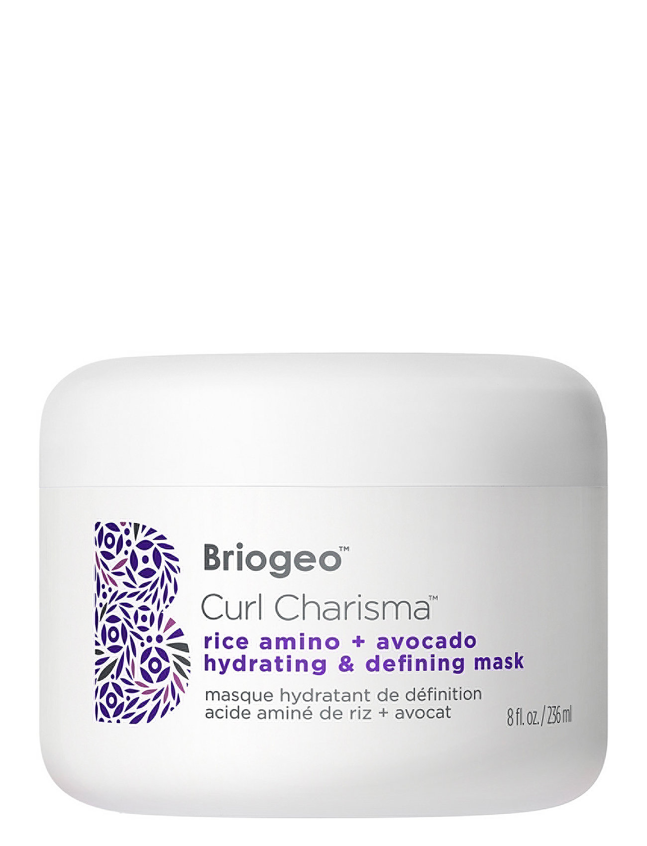 Briogeo Curl Charisma™ Rice Amino + Avocado Hydrating & Defining Mask 236Ml Hårinpackning Nude Briogeo