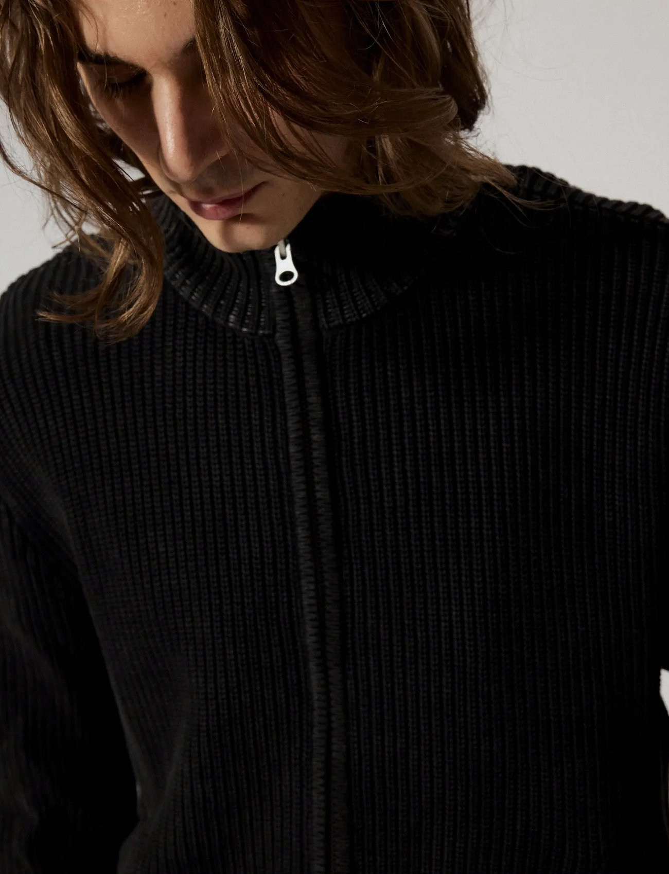 Brixtol Textiles Seven Khaki, L, Black, Sweatshirts & Hoodies > Fleeces, Herre
