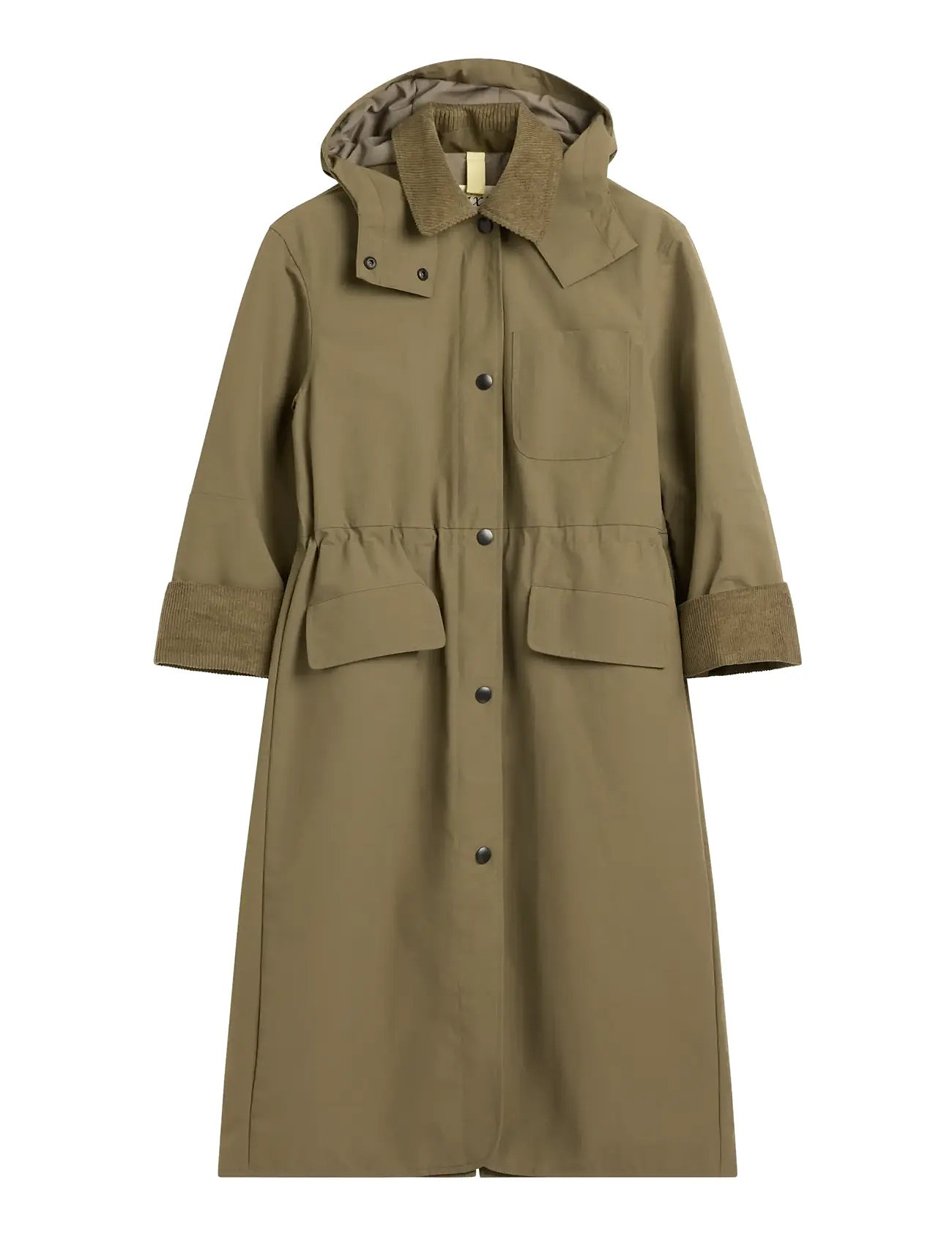 BRIXTOL TEXTILES Joan Jett Nylon Hooded Grün - XS - Damen