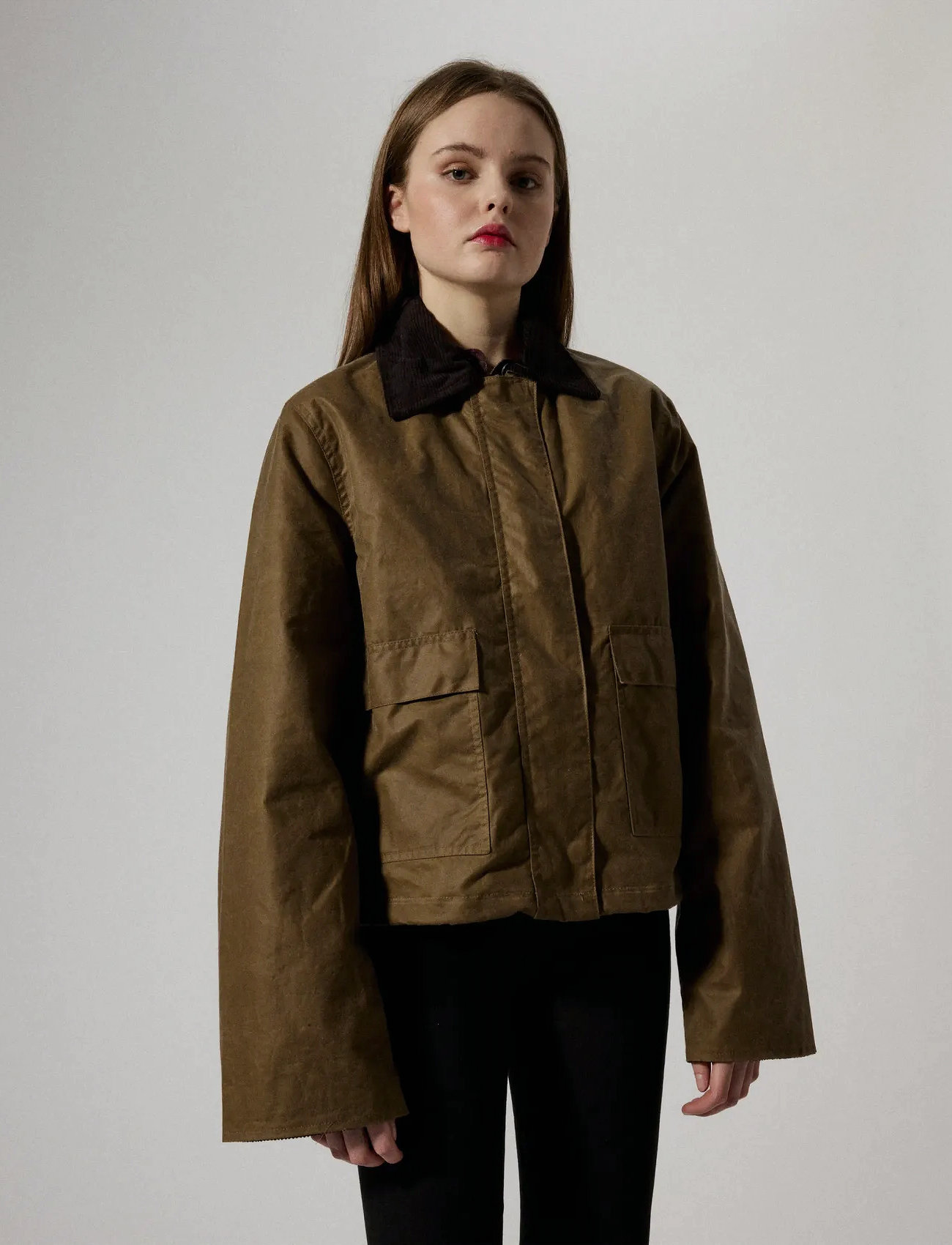 Brixtol Textiles Sissel Wax, XL, Brown, Jakker > Vatteret Jakke, Dame