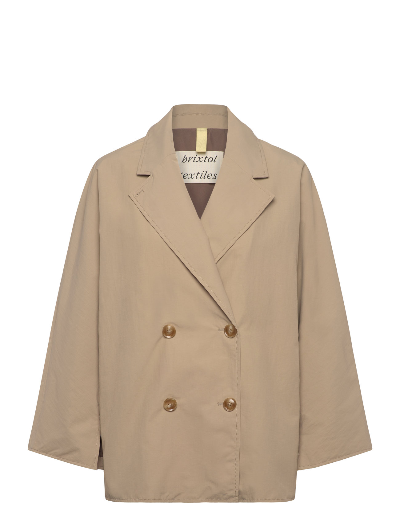 Margot Nylon Outerwear Jackets Light-summer Jacket Beige Brixtol Textiles