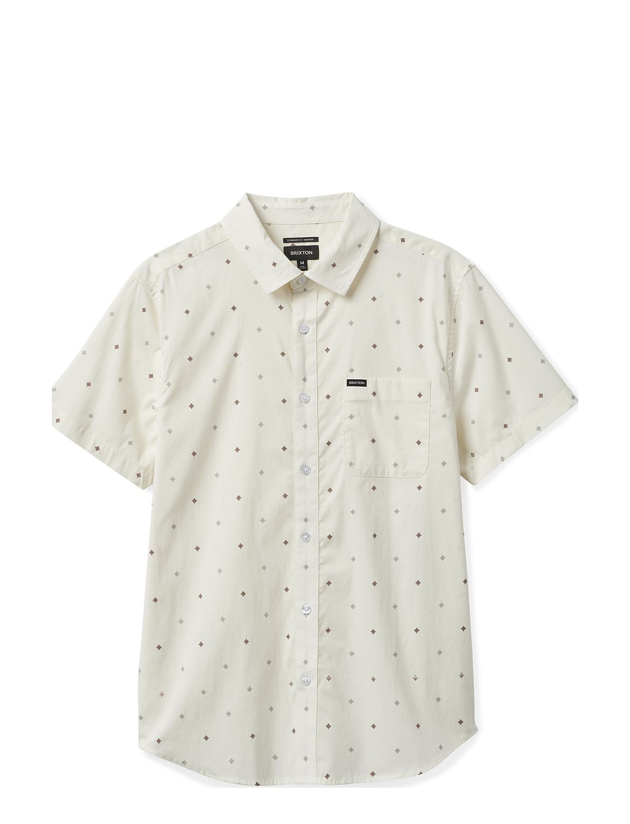 Brixton Charter Print S/s Wvn - Short-Sleeved - Boozt.com