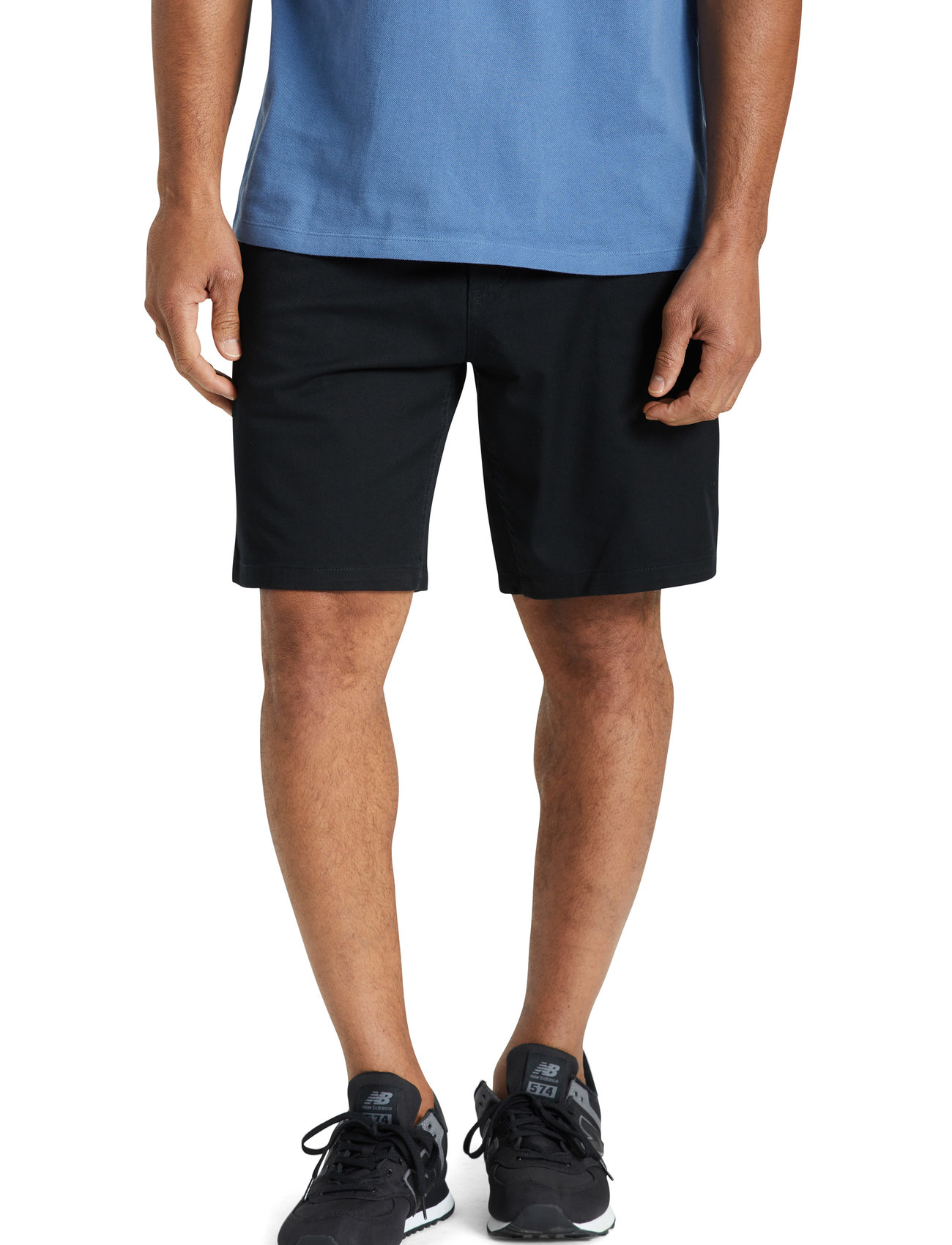 Brixton Choice Chino Short 19", 33, Black, Shorts > Chinoshorts, Herre