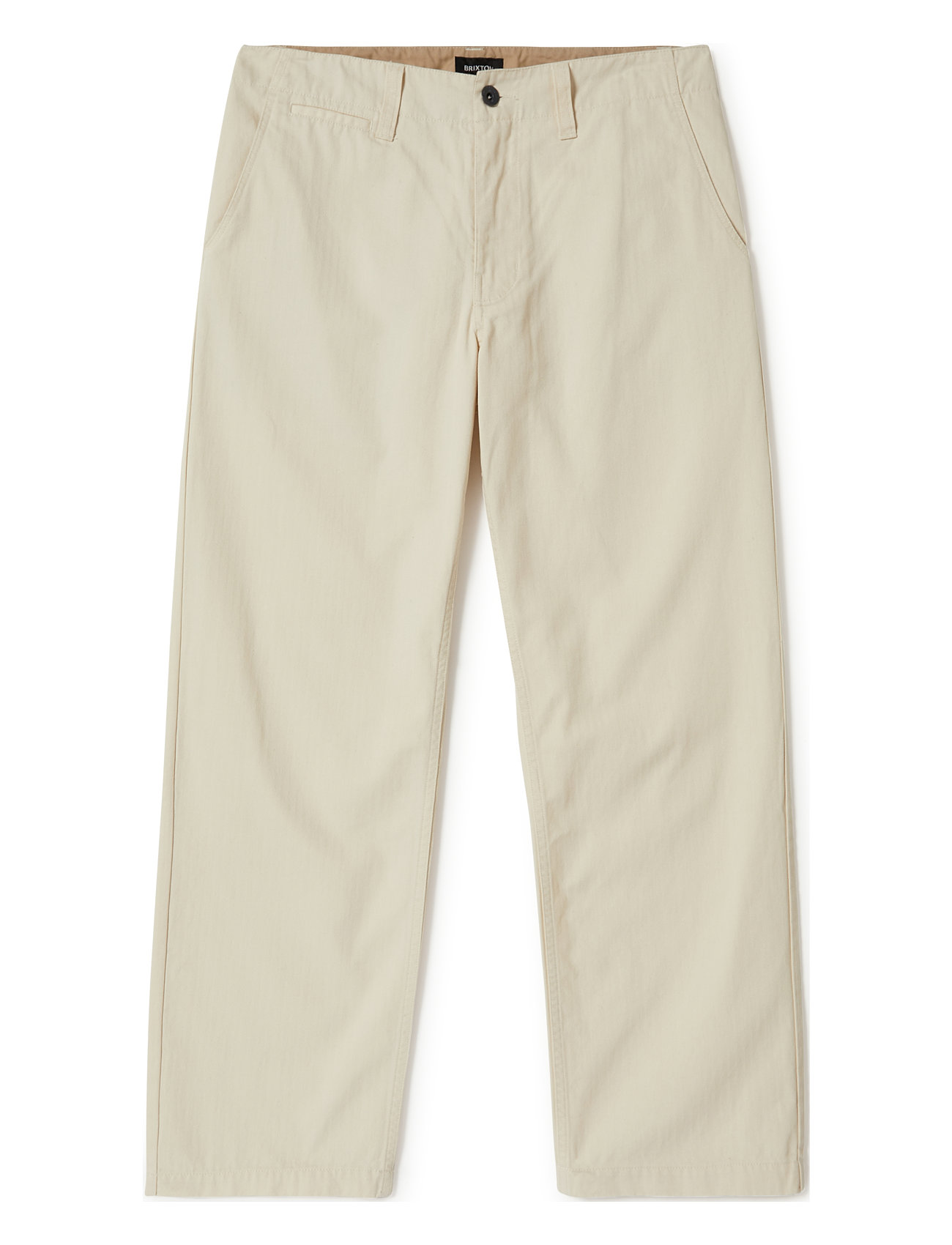 BRIXTON Surplus Herringbone Hose Pa Cream - 31x30.5 - Herren