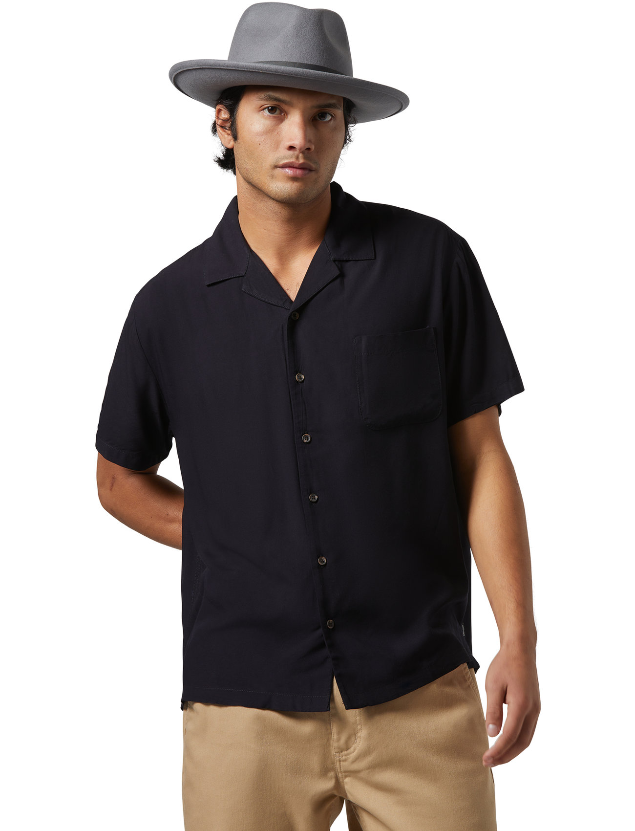 Brixton Dayton Convertible Brim Ranche, XS, Grey, Hovedbeklædning > Hatte, Dame