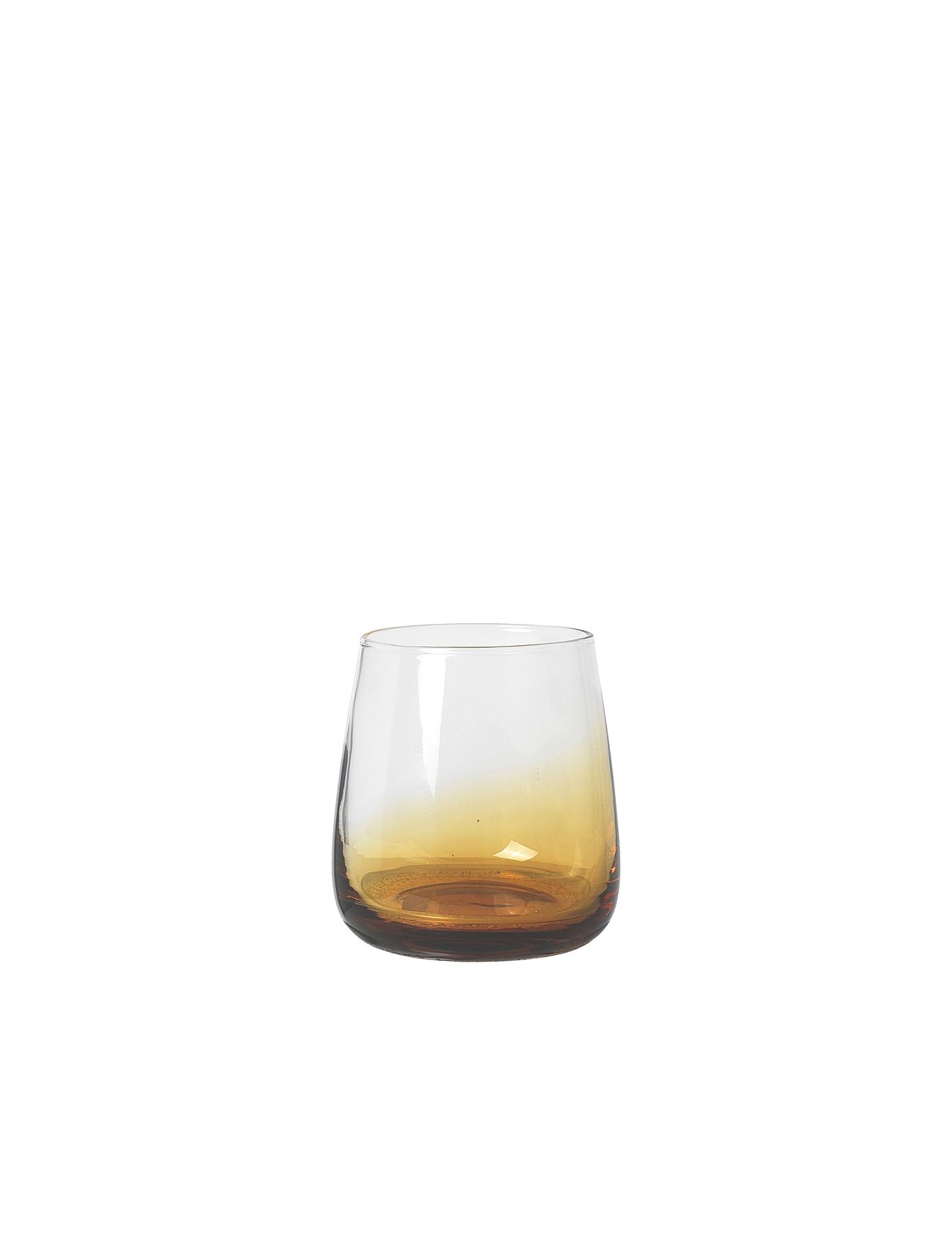 Drikkeglas 'Amber' Glas Home Tableware Glass Drinking Glass Nude Broste Copenhagen