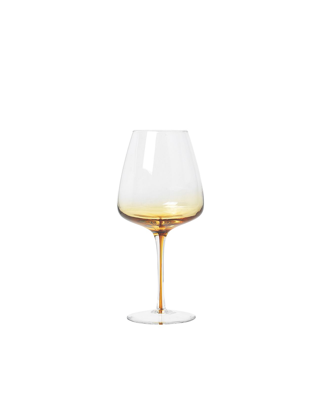 Rødvinsglas 'Amber' Glas Home Tableware Glass Wine Glass Red Wine Glasses Nude Broste Copenhagen