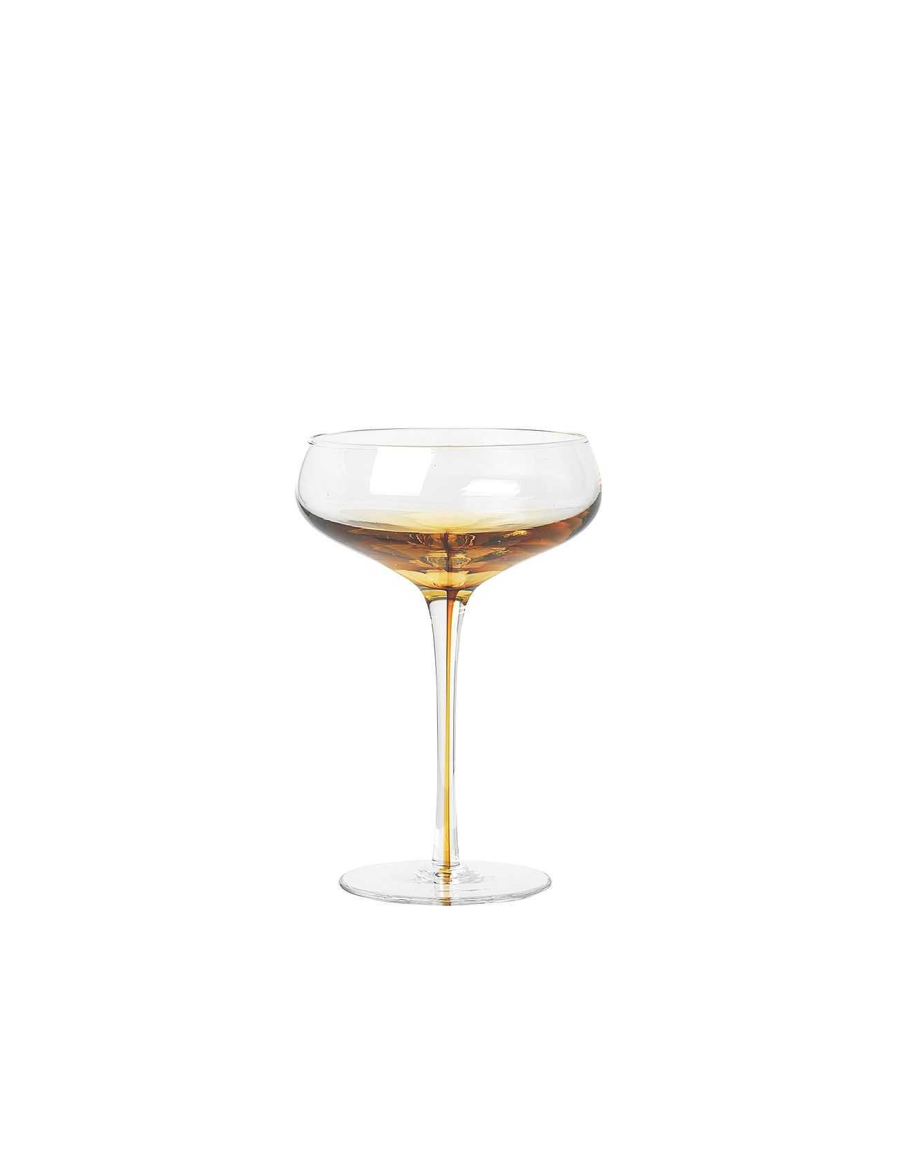 Cocktail Glas 'Amber' Glas Home Tableware Glass Cocktail Glass Nude Broste Copenhagen